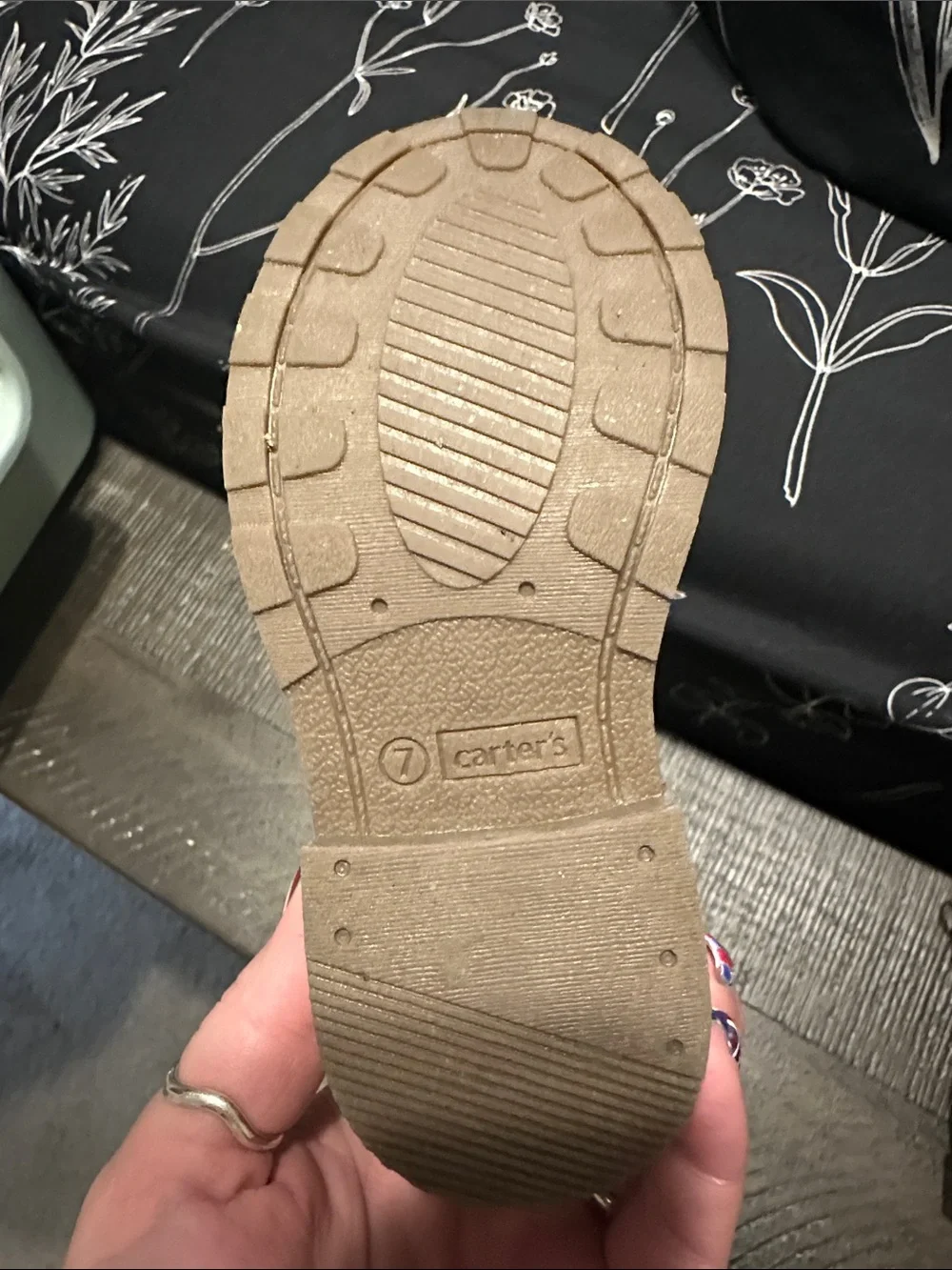 Carter's Toddler Brown Pull-On Western Boots